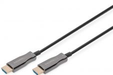 Кабель DIGITUS HDMI UHD 4K, AOC hybrid-fiber, type A M/M, 10м, чорний