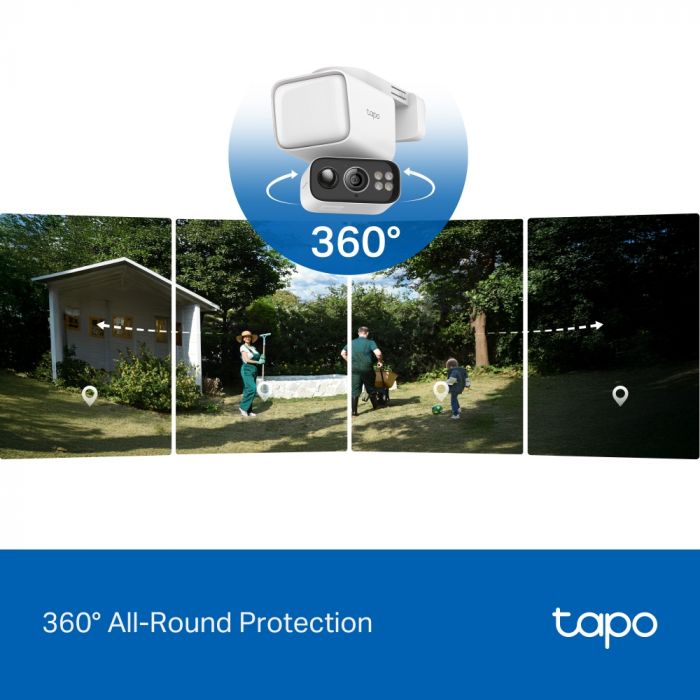 Комплект розумної бездротової камери TP-LINK TAPO C615F KIT 2K QHD та сонячної панелі