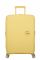 Валіза American Tourister, Soundbox, поліпропілен, середня, 67см, 71.5/81л, TSA, 4 колеса, EXP, пастельно-жовтий