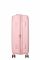 Валіза American Tourister, Soundbox, поліпропілен, середня, 67см, 71.5/81л, TSA, 4 колеса, EXP, пастельно-рожевий
