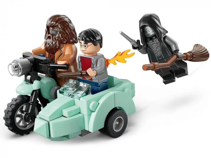 Конструктор LEGO Harry Potter Геґрід і Гаррі: Втеча з Тисової вулиці