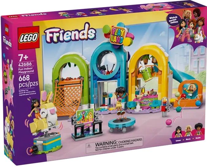 Конструктор LEGO Friends Веселий критий ігровий майданчик