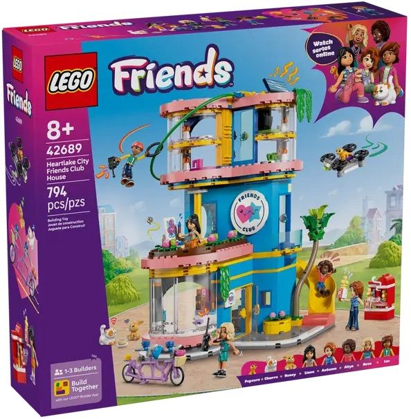 Конструктор LEGO Friends Клубний будинок друзів HLC