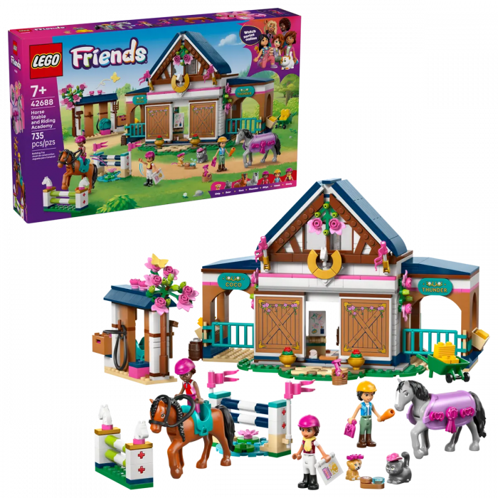 Конструктор LEGO Friends Кінна стайня і академія верхової їзди