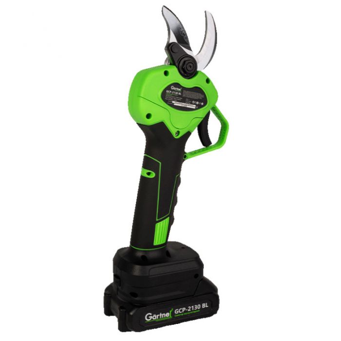 Секатор акумуляторний GARTNER GCP-2130 BL 21В акб 1х1.5А·год d різа 30мм кейс