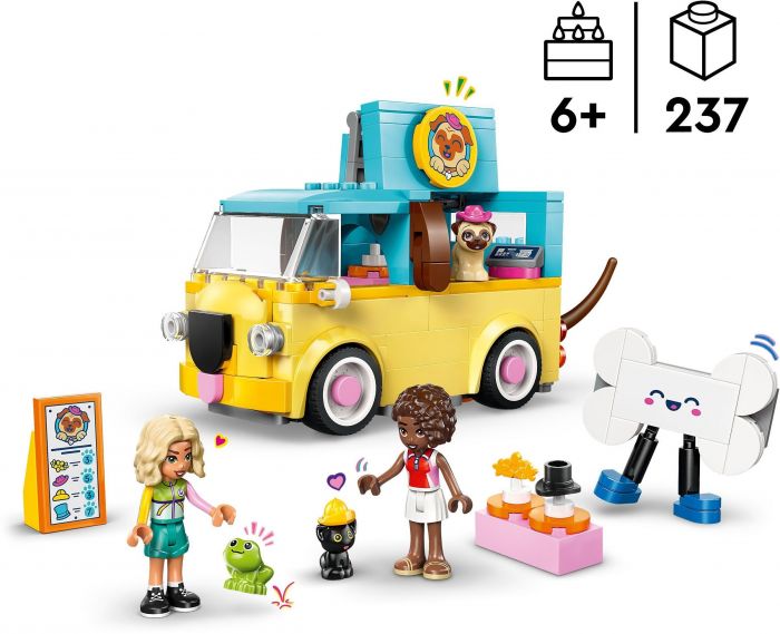 Конструктор LEGO Friends Фургон з аксесуарами для улюбленців