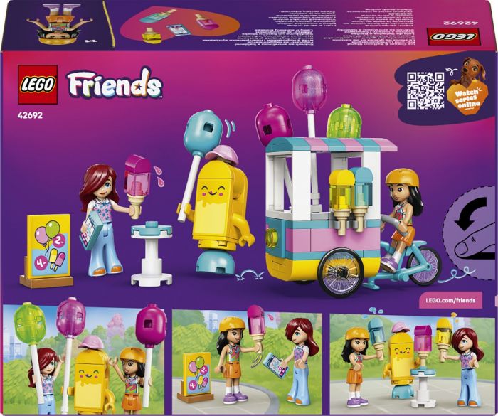 Конструктор LEGO Friends Ятка з морозивом і повітряними кульками