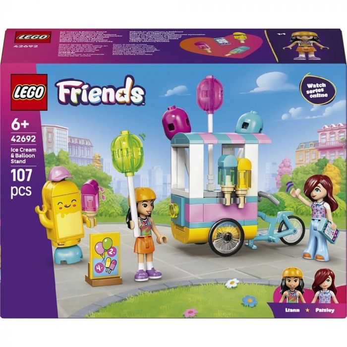 Конструктор LEGO Friends Ятка з морозивом і повітряними кульками