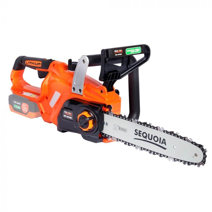 Пила ланцюгова акумуляторна SEQUOIA SBC2012BS 20В шина 30см 1/4" 6.0м/с 3.2кг без АКБ та ЗП