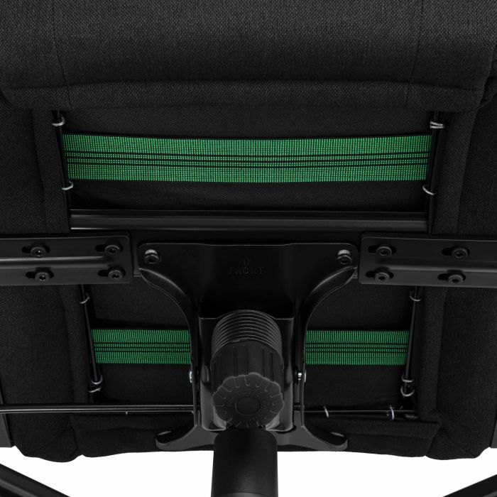 Крісло 2E GAMING BUSHIDO Lite, тканина, 2D-Armrests, чорний