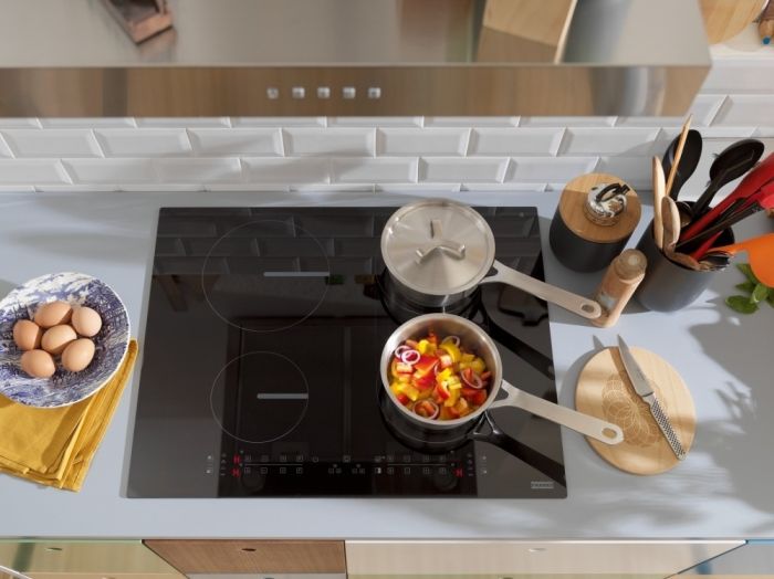 Варильна поверхня Franke Smart FSM 654 I B BK, індукційна, Slider, Bridge, Power Limitation, чорна