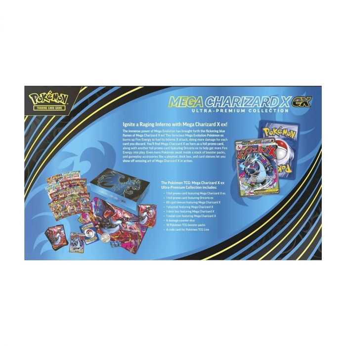 Колекційна карткова гра Pokemon: Mega Charizard X ex Ultra Premium Collection