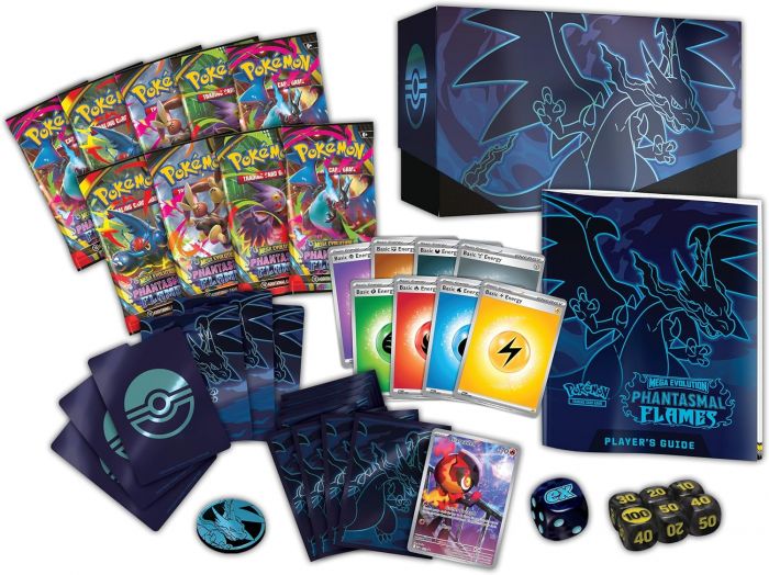 Колекційна карткова гра Pokemon: Mega Evolutions. Phantasmal Flames - Elite Trainer Box