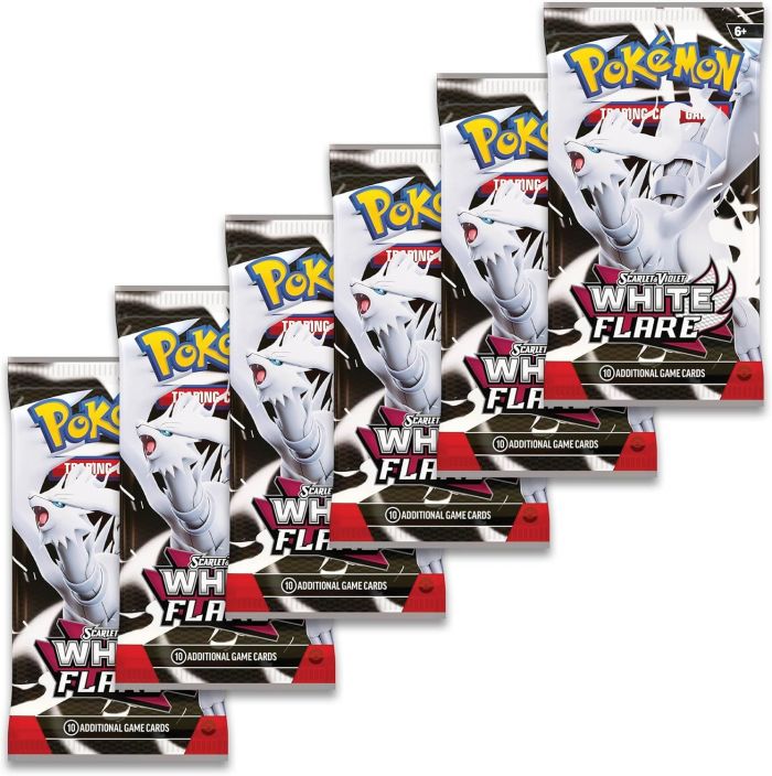 Колекційна карткова гра Pokemon: White Flare Booster Bundle SV10.5