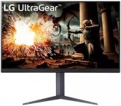 Монітор LG 31.5" 32GS75Q-B 2xHDMI, DP, Audio, IPS, 2560x1440, 180Hz, 1ms, sRGB 99%, G-SYNC, FreeSync, Pivot, HDR400