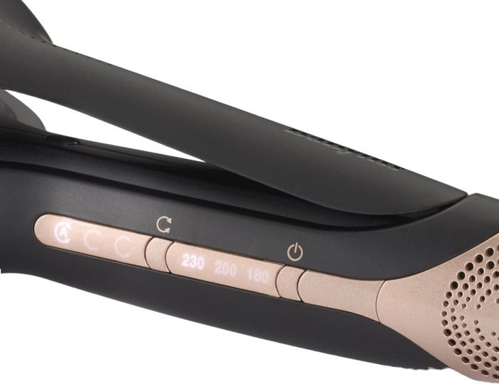 Стайлер Babyliss Wave Secret Air, автоматичний , 230Вт, темп.режимів-3, 180C–230С, іонізація, кераміка, чорний