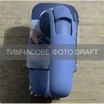 Щітка для миття 2 в 1 ARDESTO Solid 13х7см, пластик, блакитний