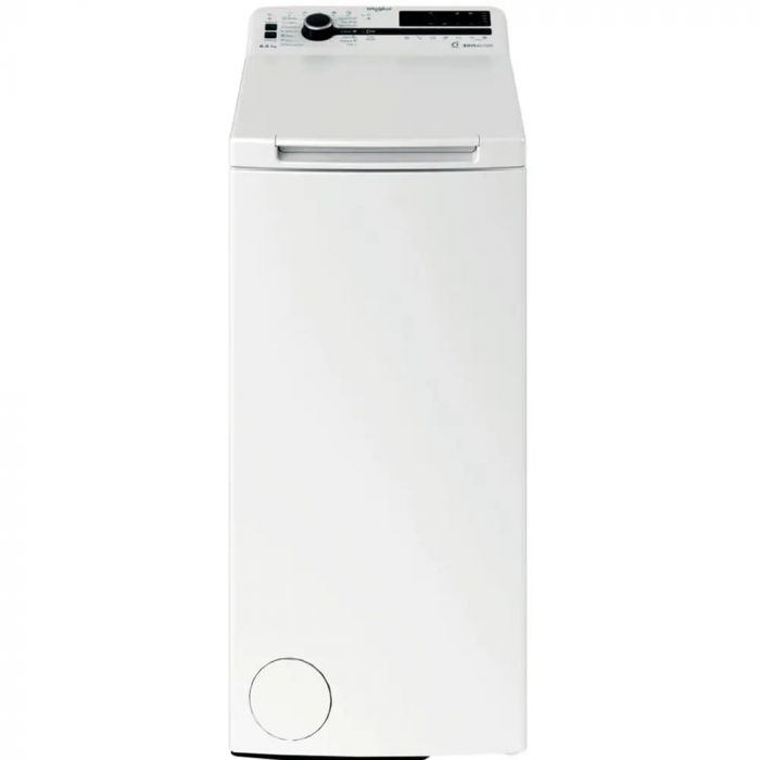 Пральна машина Whirlpool вертикальна, 6,5кг, 1200, С, 60см, дисплей, інвертор, білий
