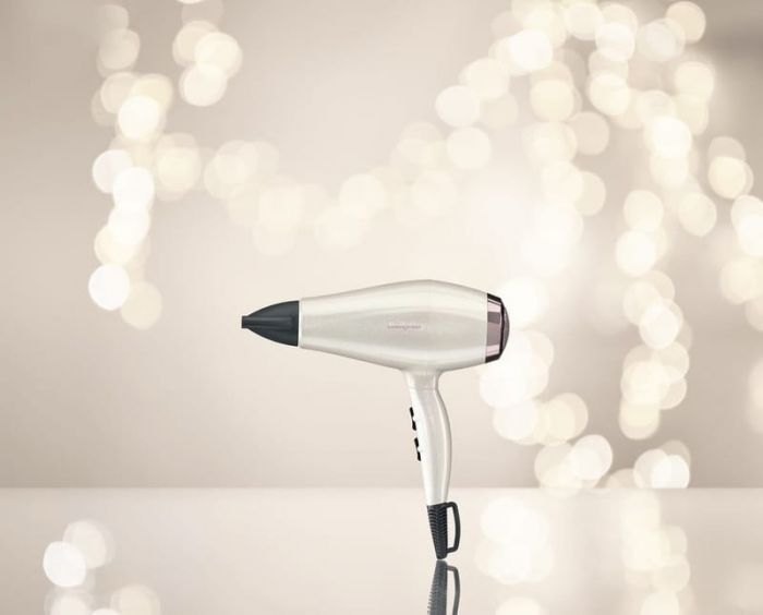 Фен Babyliss Stardust Shimmer, 2000Вт, 3 режими, іонізація, хол. обдув, 1 насадка, білий