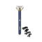 Тример Babyliss X- Blade Super-X Metal, для вусів та бороди, акум., насадок-4, кейс, підставка, сталь, синій