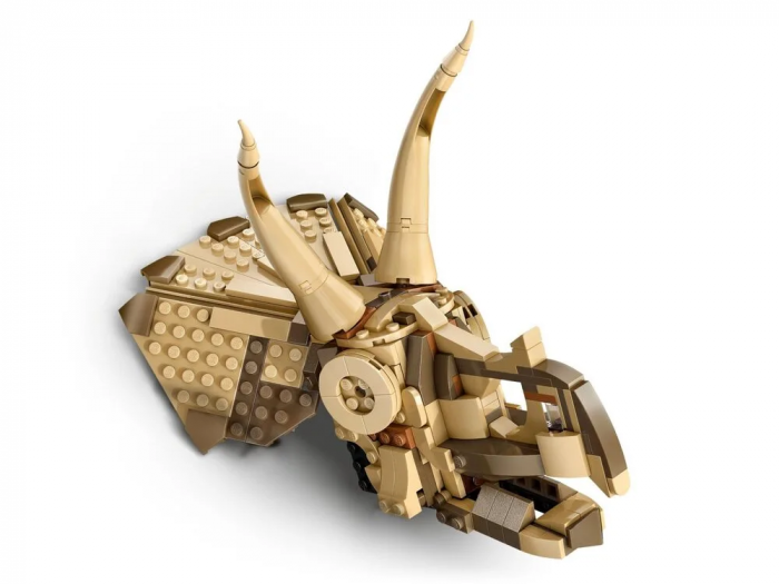 Конструктор LEGO Jurassic World  Скам'янілості динозаврів: череп трицератопса