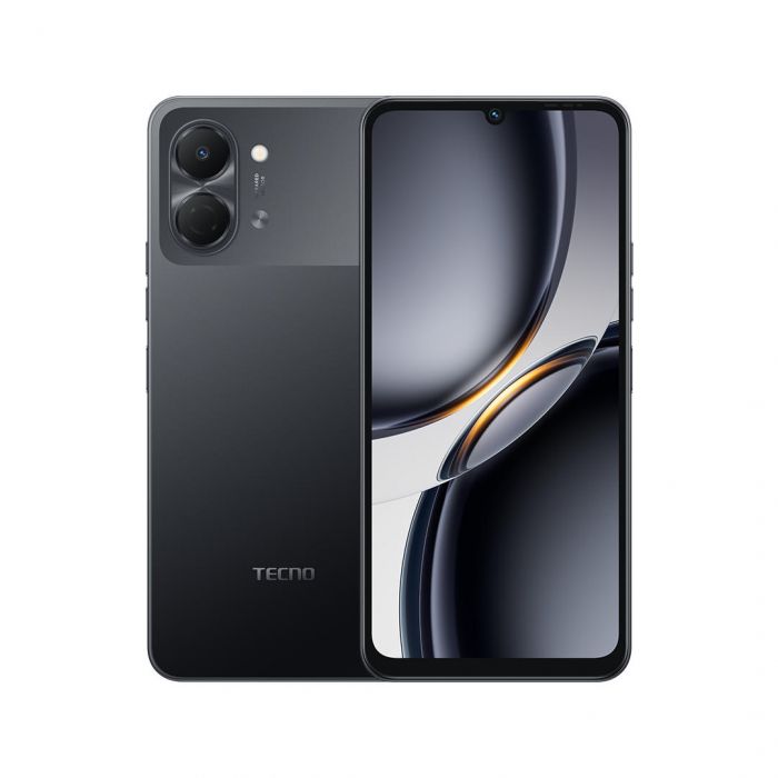 Смартфон TECNO Spark Go 3 (KN3) 6.75" 4/128ГБ, 2SIM, 5000мА•год, Ink Black