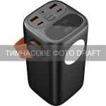 Акумулятор портативний літій-іонний Power Bank 2E 40000мА·год, 65Вт, PD, QC, чорний