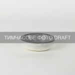 Соусник Ardesto Daiano, 50мл, 8см, порцеляна, сірий