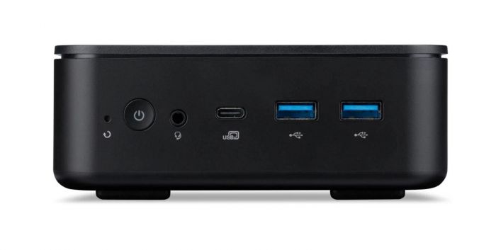 Комп'ютер персональний неттоп Acer Veriton NUC 1502G-13N0U MFF, Intel N150, 1*SO-DIMM, M.2SSD, UMA, WiFi, без ОС