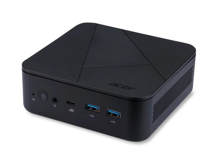 Комп'ютер персональний неттоп Acer Veriton NUC 1502G-13U5U MFF, Intel i5-1334U, 2*SO-DIMM, M.2SSD, UMA, WiFi, без ОС