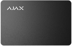 Картка Ajax Pass 1шт, Jeweller, безконтактна, чорний