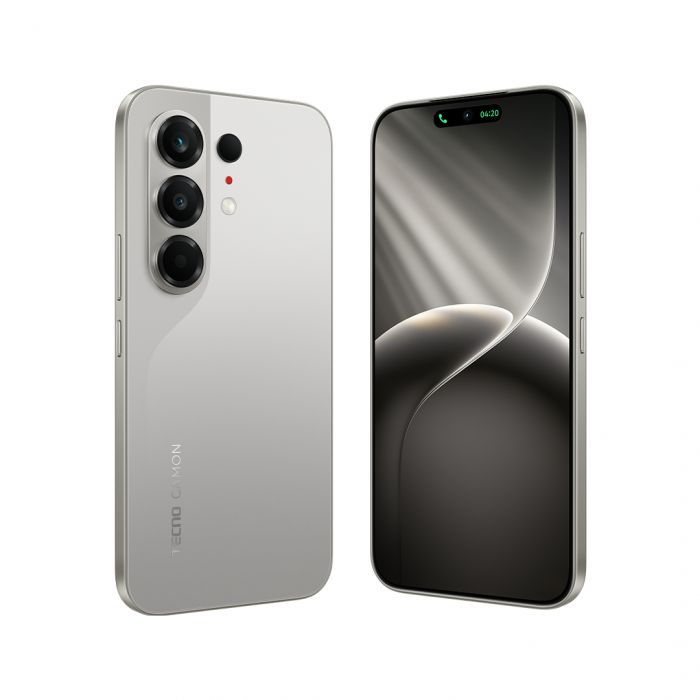 Смартфон TECNO Camon 50 (CN5) 6.78" 8/256ГБ, 2SIM, 6500мА•год, Nebula Titanium