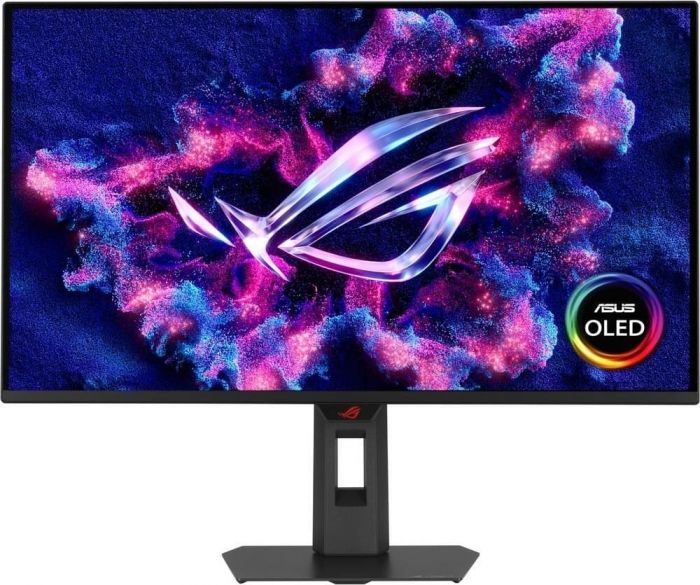 Монітор Asus 26.5" ROG Strix XG27AQDMES 2xHDMI, DP, Audio, QD-OLED, 2560x1440, 240Hz, 0.03ms, DCI-P3 99%, AdaptiveSync, Pivot, HDR10