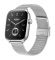 Смарт-годинник Mibro Fit 44мм, 1.75", 390x450, AMOLED, BT 5.3, GPS, 5 ATM, сріблястий