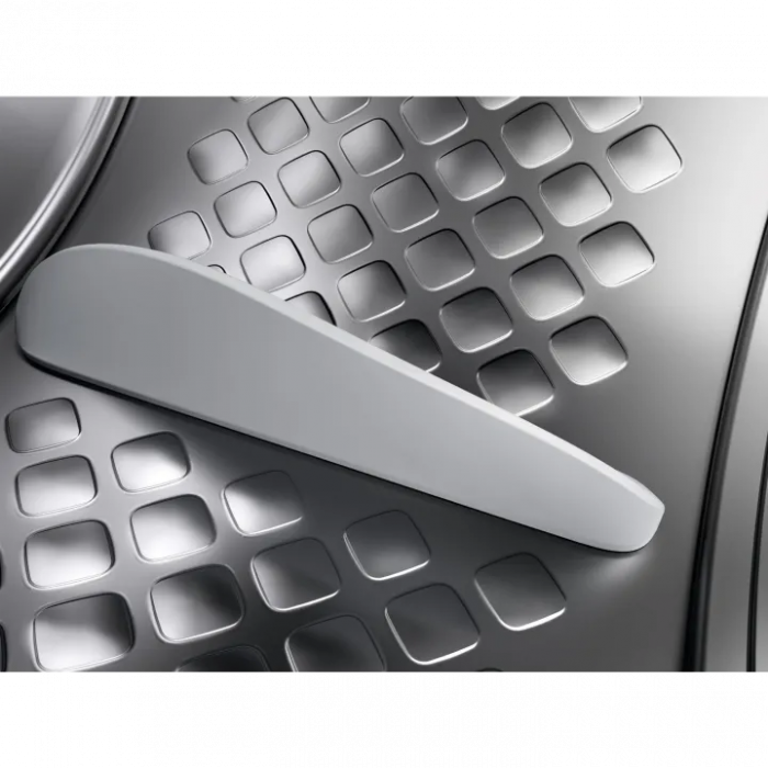 Сушильна машина Electrolux тепловий насос, 9кг, A+++, 64см, дисплей, інвертор, сріблястий темний