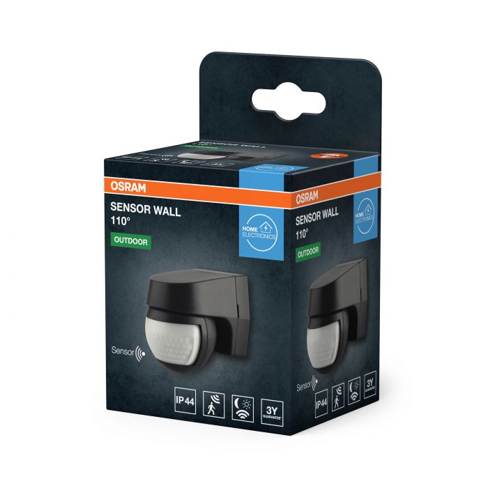 Датчик руху OSRAM SENSOR WALL IP44 чорний