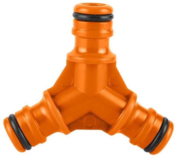 Конектор-трійник для шланга Neo Tools, 1/2"-3/4" тип У
