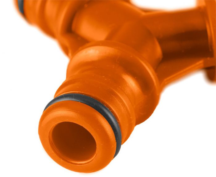 Конектор-трійник для шланга Neo Tools, 1/2"-3/4" тип У