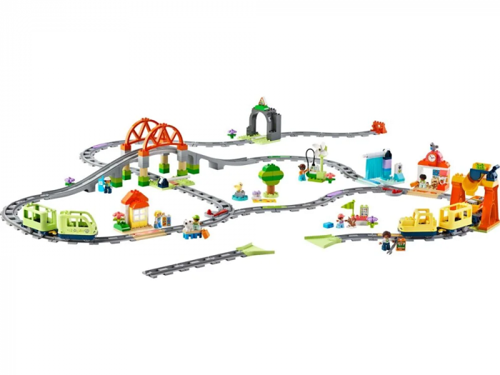 Конструктор LEGO DUPLO Town Великий інтерактивний громадський потяг