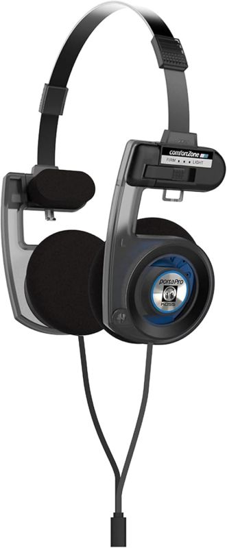 Навушники On-Ear Koss Porta Pro Utility, 3.5 mini-jack, 1.2м, Чорний