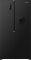 Холодильник SBS Gorenje, 179х62х92см, 2 двері, 344(197)л, А+, NF+, Інв., Зона св-ті, диспенсер, генератор льоду, Зовн. Диспл, чорний