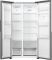 Холодильник SBS Gorenje, 179х62х91см, 2 двері, 344(197)л, А+, NF+, Інв., Зона св-ті, диспенсер, Зовн. Диспл, нерж