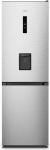 Холодильник Gorenje з нижн. мороз. камерою, 186х59х60см, 2 дв., Х- 207л, М- 97л, A+, NoFrost Plus, Fresh zone, дозатор для води, нерж