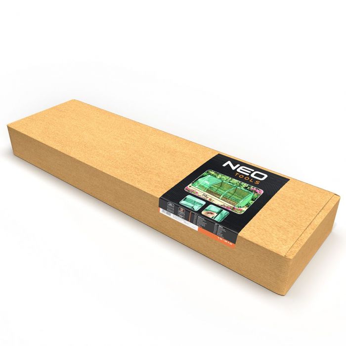 Парник складаний Neo Tools 240x90x90см, ПЕ плівка 135г, зелений
