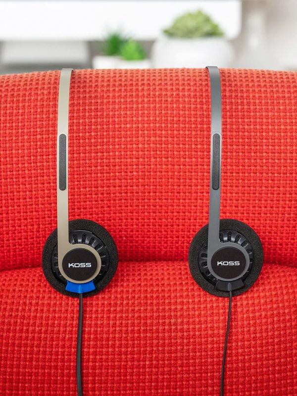 Навушники On-Ear Koss KPH40 Utility, 3.5 mini-jack, 1.2м, Бежевий