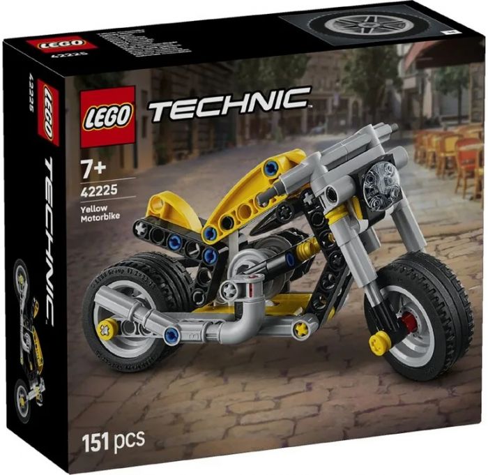Конструктор LEGO Technic Жовтий мотоцикл