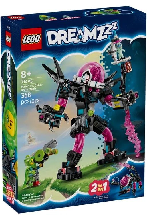 Конструктор LEGO Dreamzzz Матео проти робота Кібермозку