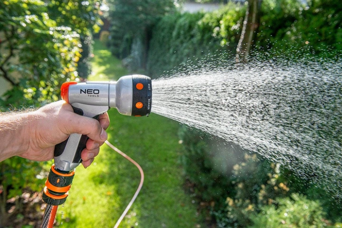 Зрошувач ручний Neo Tools CLICK, пістолетний, 7 функцій 0.306кг