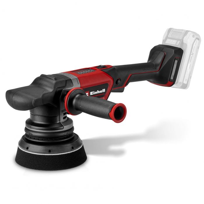 Шліфмашина полірувальна ексцентрікова акумуляторна Einhell Professional CP-EP 18/125 Li BL-Solo 18В 125мм 500-3800об/хв 2.11кг
