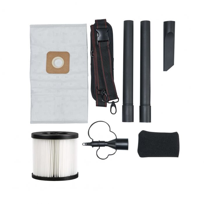 Пилосос професійний акумуляторний Einhell Professional TP-VC 18/10 Li BL 18В 130мбар контейнер 10л вологе/сухе прибирання Dust Class L 3.05кг без АКБ та ЗП